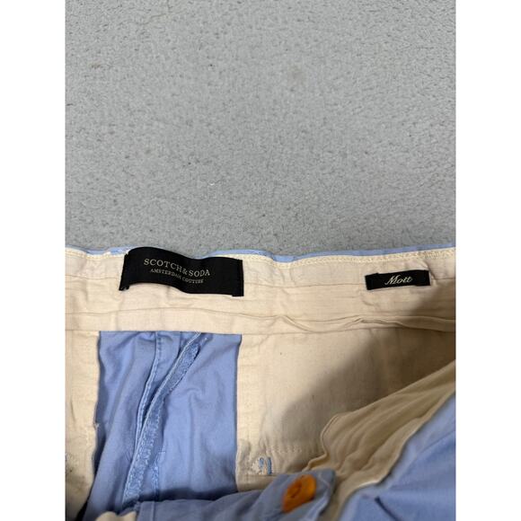 Scotch & Soda Mens Size 32 Light Blue Chino Pants *Read - Picture 5 of 13